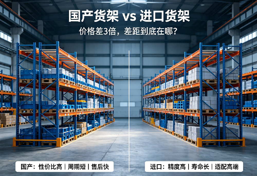 智能仓储系列12 | 国产货架 vs 进口货架：价格差 3 倍，差距到底在哪？