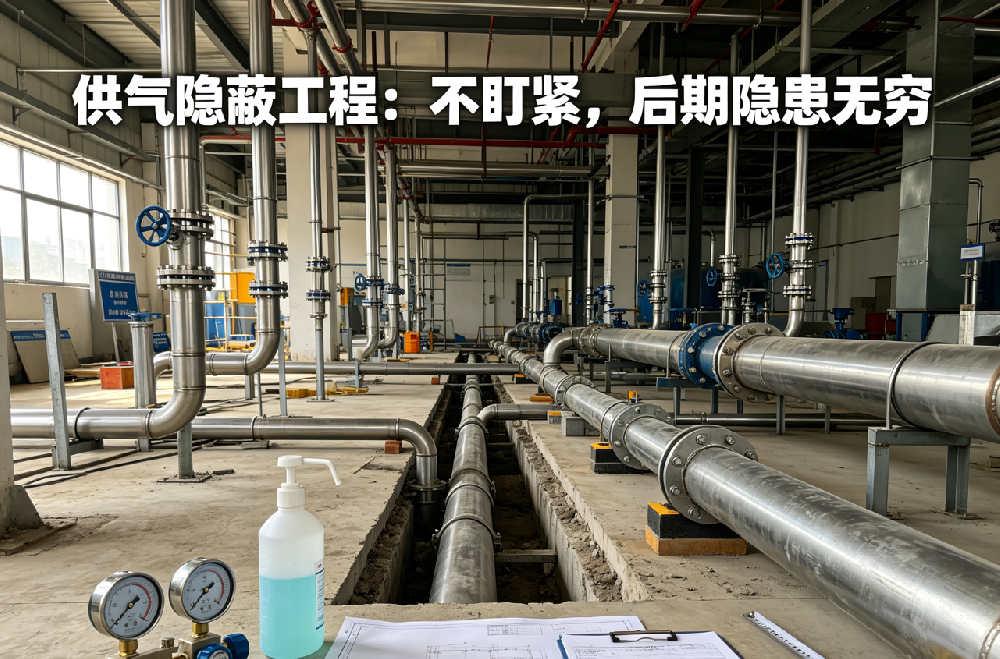 供气隐蔽工程:不盯紧,后期隐患无穷|90%工厂都忽略的致命细节